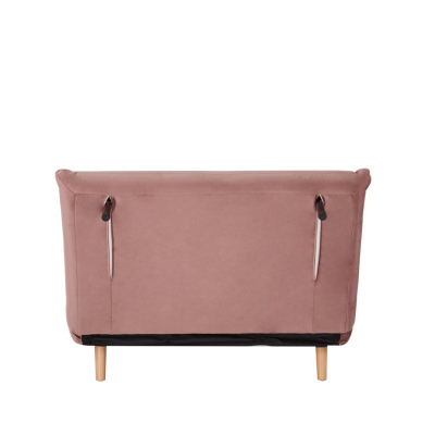 Rozkládací křeslo RAJKA - růžové