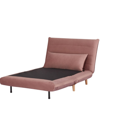 Rozkládací křeslo RAJKA - růžové