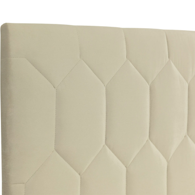 Kontinentální dvoulůžková postel 160x200 TOMASA 6 - modrá + topper ZDARMA