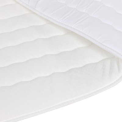 Hotelová manželská postel 160x200 RUSK - béžová + topper ZDARMA