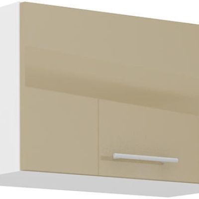 Digestořová skříňka LAJLA - šířka 60 cm, cappucino / bílá