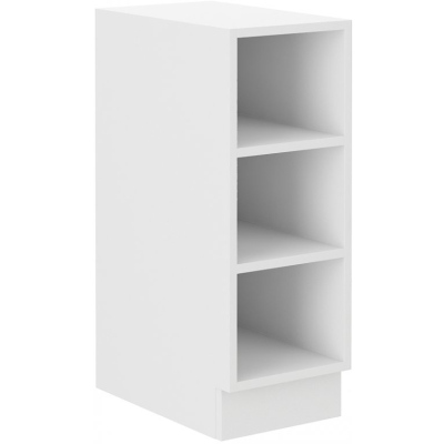 Dolní otevřená skříňka LAJLA - šířka 30 cm, bílá