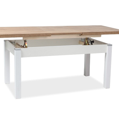 Výškově nastavitelný stůl ZDENKO - dub sonoma