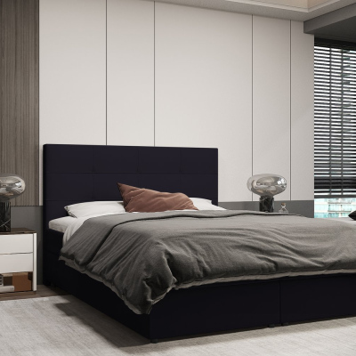 Designová postel MALIKA - 180x200, černá