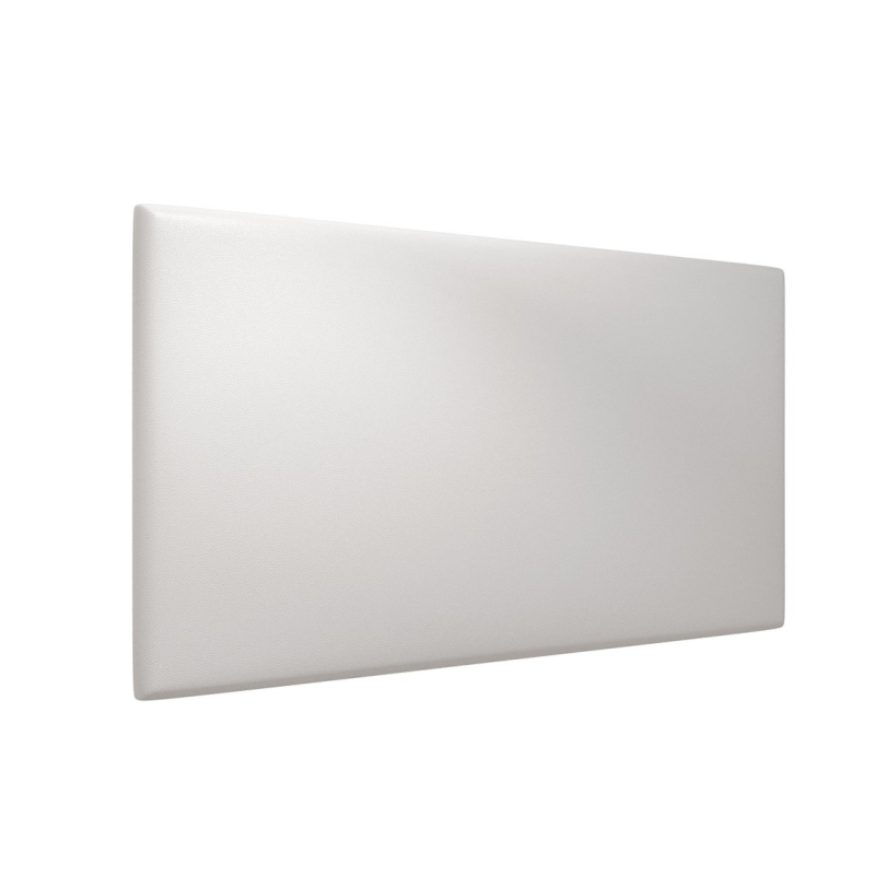 VÝPRODEJ - Čalouněný panel COBE - 70x40, bílá eko kůže