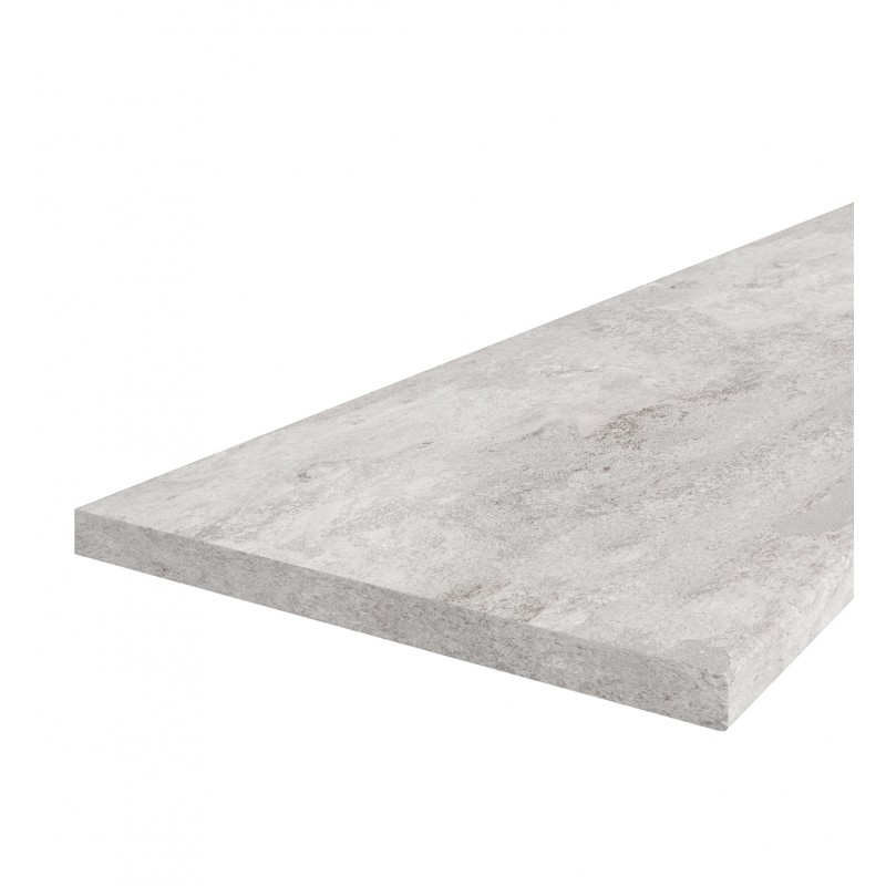 Kuchyňská deska JAIDA 3 - 100x60x3,8 cm, kalcit šedý