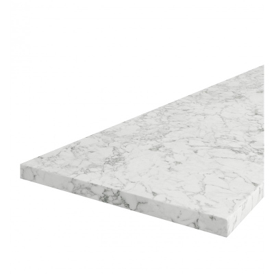 Kuchyňská deska JAIDA 3 - 300x60x3,8 cm, mramor carara