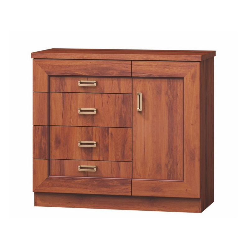 Kombinovaná komoda MERLO - šířka 100 cm, dub