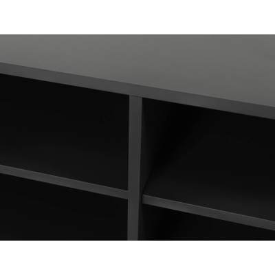 Designová komoda s dvířky HAER 2 - antracitová