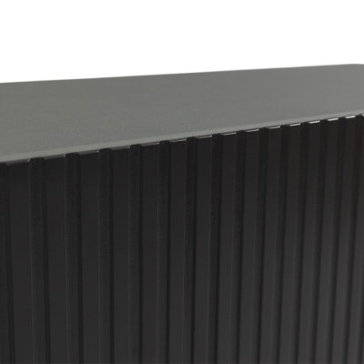 Designová komoda s dvířky HAER 2 - antracitová