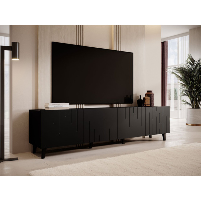 Stolek pod TV TIMO - černý