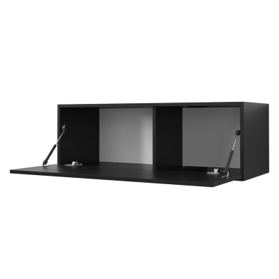 Závěsný televizní stolek LONZO 2 - černý