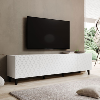 Stolek pod televizi SUSANITA - bílý