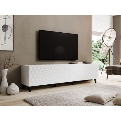 Stolek pod televizi SUSANITA - bílý