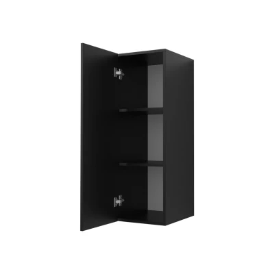 Závěsná stěna do obývacího pokoje LONZO 1 - černá