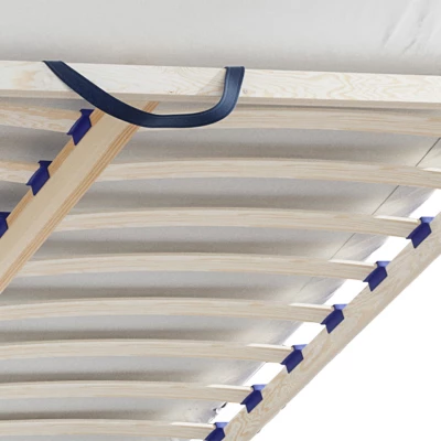 Manželská postel s úložným prostorem 180x200 TERCEIRA - zelená