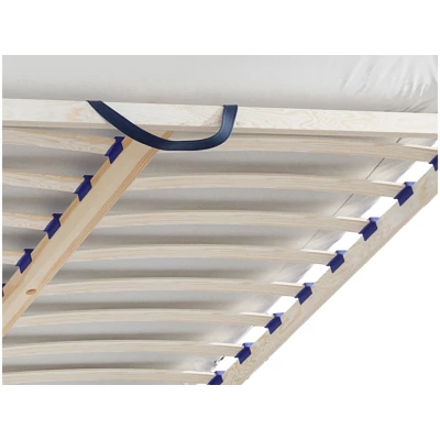 Manželská postel s úložným prostorem 180x200 TERCEIRA - zelená