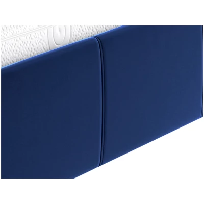 Manželská postel s úložným prostorem 140x200 TERCEIRA - modrá