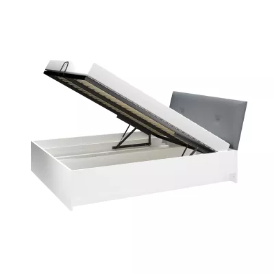 Dvojlůžková postel BRIANA 160x200 - bílá