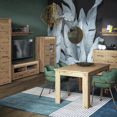 TV stolek DIANDRA - dub artisan