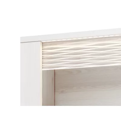 TV stolek DERIKA - bílá borovice