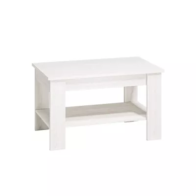 Konferenční stolek DERIKA - bílá borovice