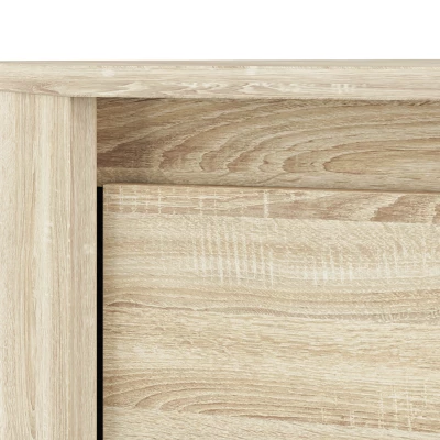 Rohová skříň GVENDA - šířka 82 cm, světlý dub sonoma