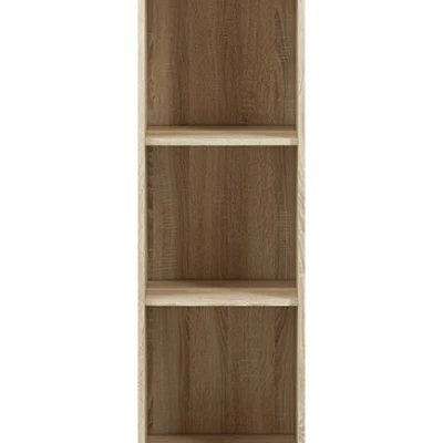 Policový regál GVENDA - světlý dub sonoma