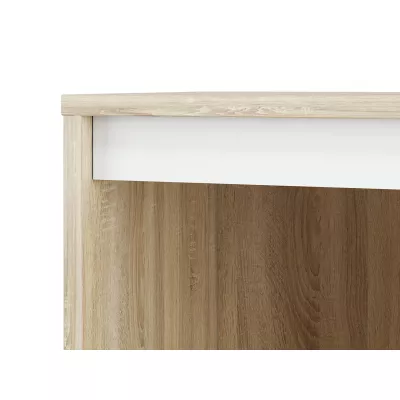 Vysoká komoda GVENDA - světlý dub sonoma