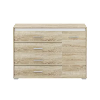 Kombinovaná komoda GVENDA - světlý dub sonoma