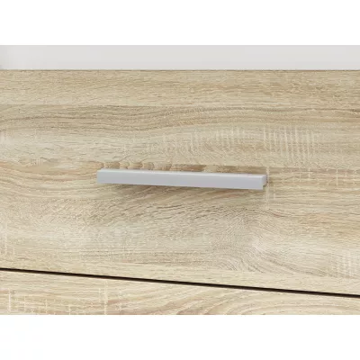 Šuplíková komoda GVENDA - světlý dub sonoma