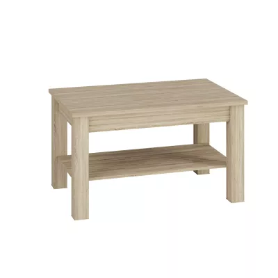 Konferenční stolek GVENDA - světlý dub sonoma