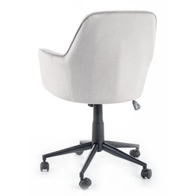 Otočná židle WIKA - světle šedá