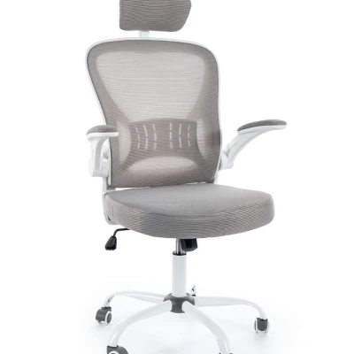 Otočná židle LYSBET - šedá