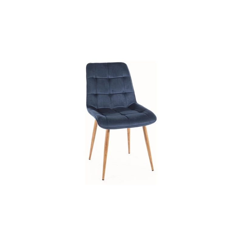 Jídelní židle LYA 4 - modrá / dub