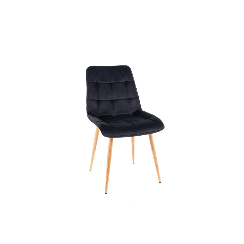 Jídelní židle LYA 4 - černá / dub