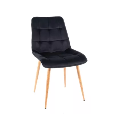 Jídelní židle LYA 4 - černá / dub