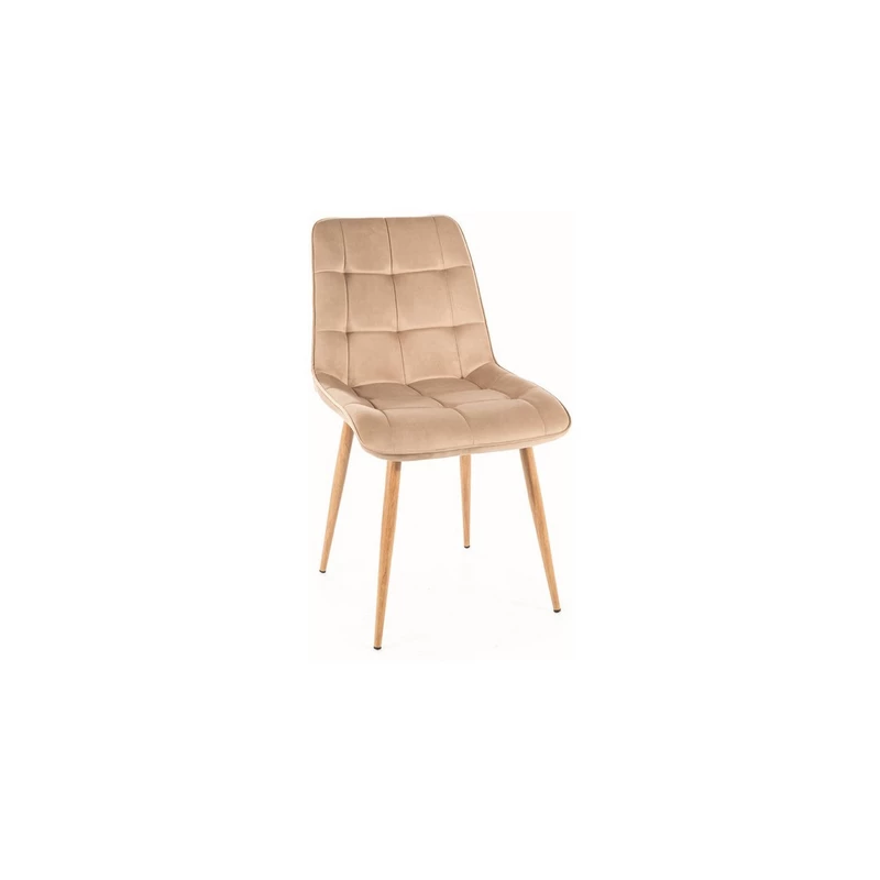 Jídelní židle LYA 4 - béžová / dub
