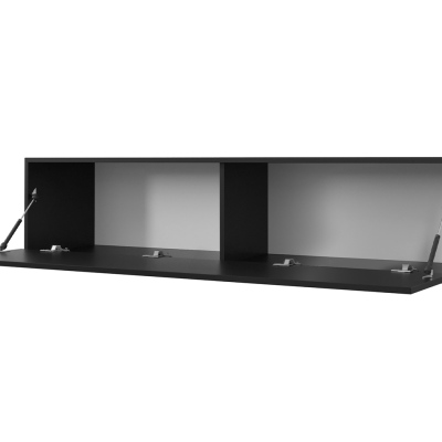 VÝPRODEJ - Závěsný TV stolek LONZO 3 - černý