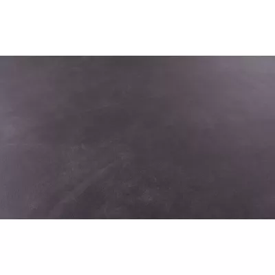 Rozkládací jídelní stůl JUSTIAN - tmavě šedý / matný černý