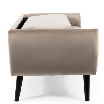 Dvoumístná pohovka FLORENTINA - béžová / wenge