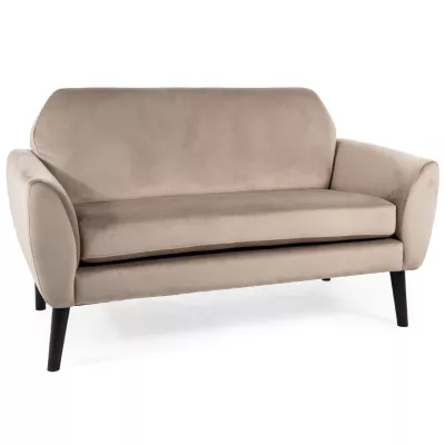 Dvoumístná pohovka FLORENTINA - béžová / wenge