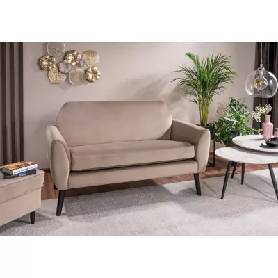 Dvoumístná pohovka FLORENTINA - béžová / wenge