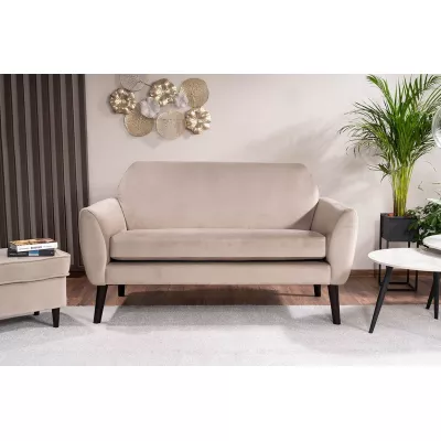 Dvoumístná pohovka FLORENTINA - béžová / wenge