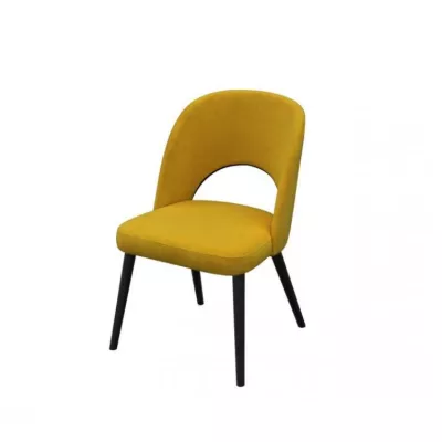 Židle do kuchyně MOVILE 51 - černá / žlutá