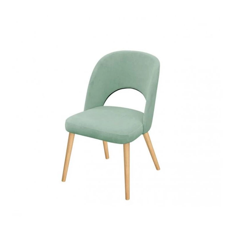 Židle do kuchyně MOVILE 51 - buk / mentolová