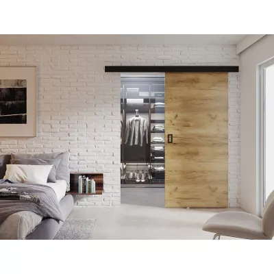 Posuvné interiérové dveře SANITA 1 - 90 cm, dub zlatý