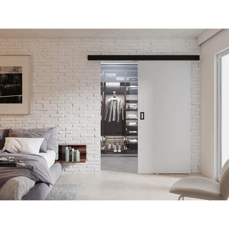 Posuvné interiérové dveře SANITA 1 - 90 cm, bílé
