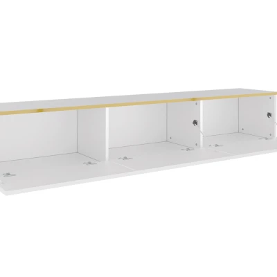 Závěsný televizní stolek RUBEN 1 - černý