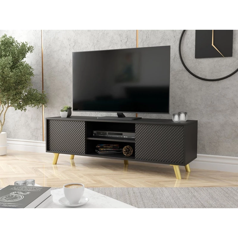 Televizní stolek LUZ 1 - černý